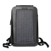 25% efficiency monocrystalline solar backpack with ergonomic design, IP65 waterproof for camping travel. Accept custom logo & bulk orders for distributors.