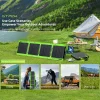 40W Ultra-Light Solar Panel Outdoor Adventure Usage GTPOW 40W lightweight solar panel multi outdoor hiking camping scenarios