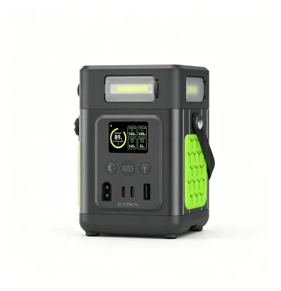 GTPOW GT-ES200 130W LiFePO4 Portable Power Station for Camping Emergency GTPOW GT-ES200 130W Portable Power Station Used for Outdoor Camping Off-Grid Power Supply