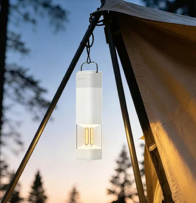 GTPOW Tent Lamp Power Bank Hanging Inside Tent for Outdoor Camping Lighting