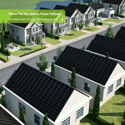 主 (1) GTPOW Bifacial Smart Snow-Melt Solar Roof Tile