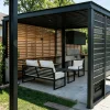 GTPOW Solar Carport Shade Pavilion