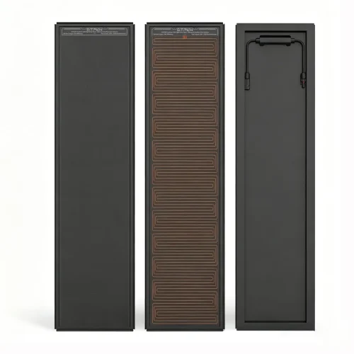 GTPOW Bifacial Smart Snow-Melt Solar Roof Tile