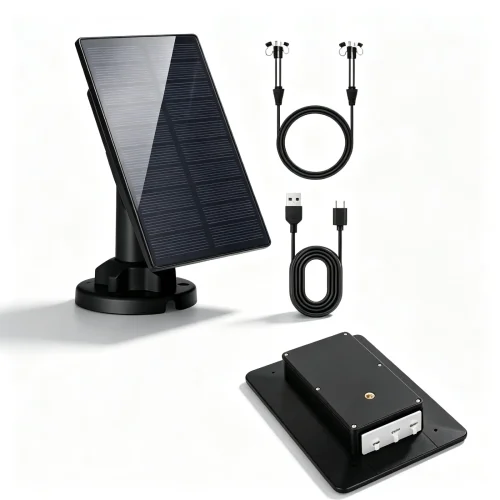 4w solar panel for trail camera 4W solar panel for security and hunting trail camera IP65 waterproof